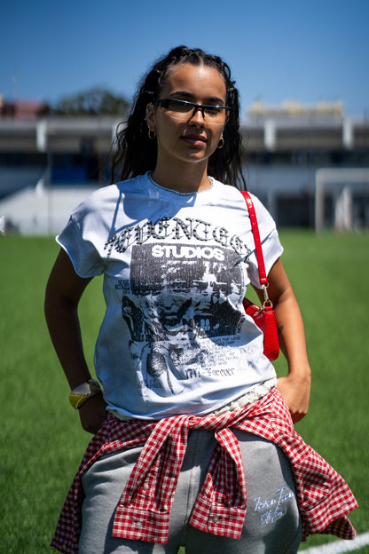 NOISE BECOMES ART TEE - WHITE