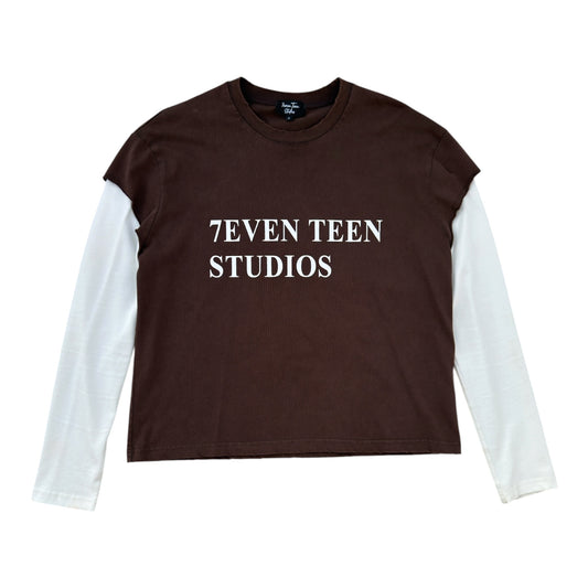 17 ICED TEE - BROWN